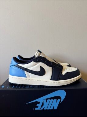 Air Jordan 1 Retro Low Obsidian University Blue CZ0790-400 Men’s Size 10.5